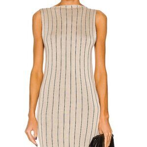 St. Agni Jacquard Stripe Knit Dress